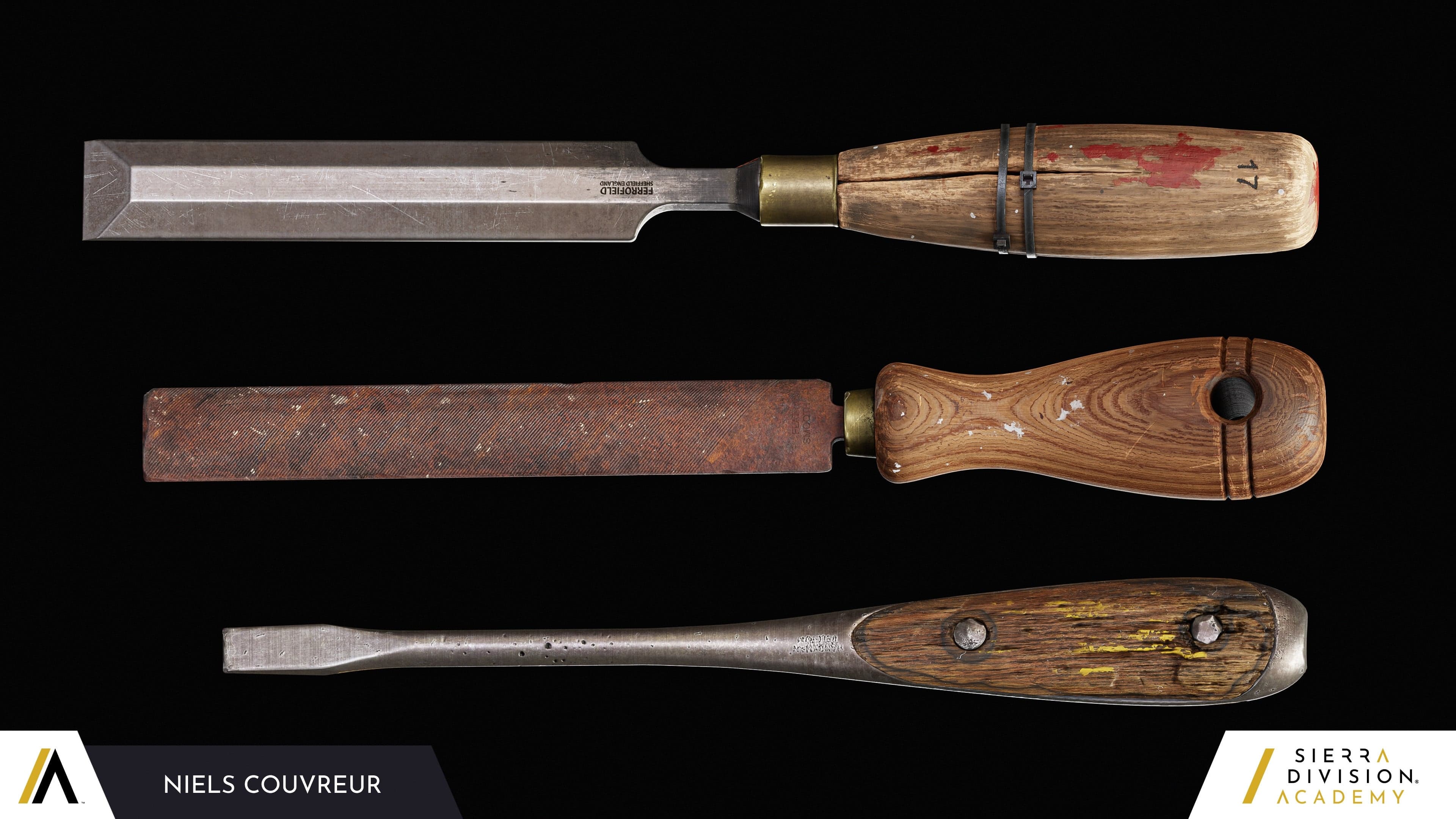 Creating Realistic Textures in Substance 3D Painter - Niels Couvreur — image 1