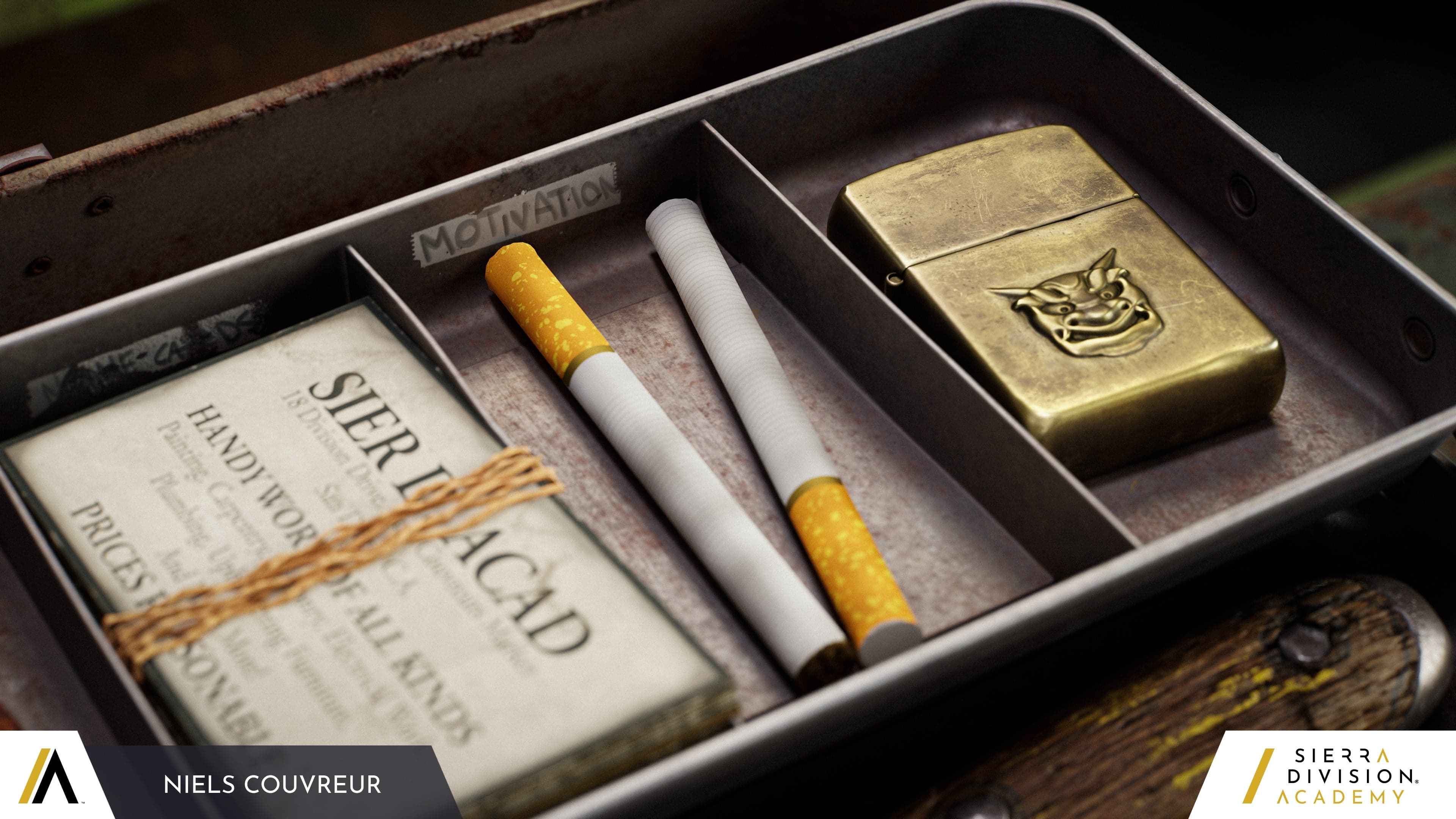 Creating Realistic Textures in Substance 3D Painter - Niels Couvreur — image 4