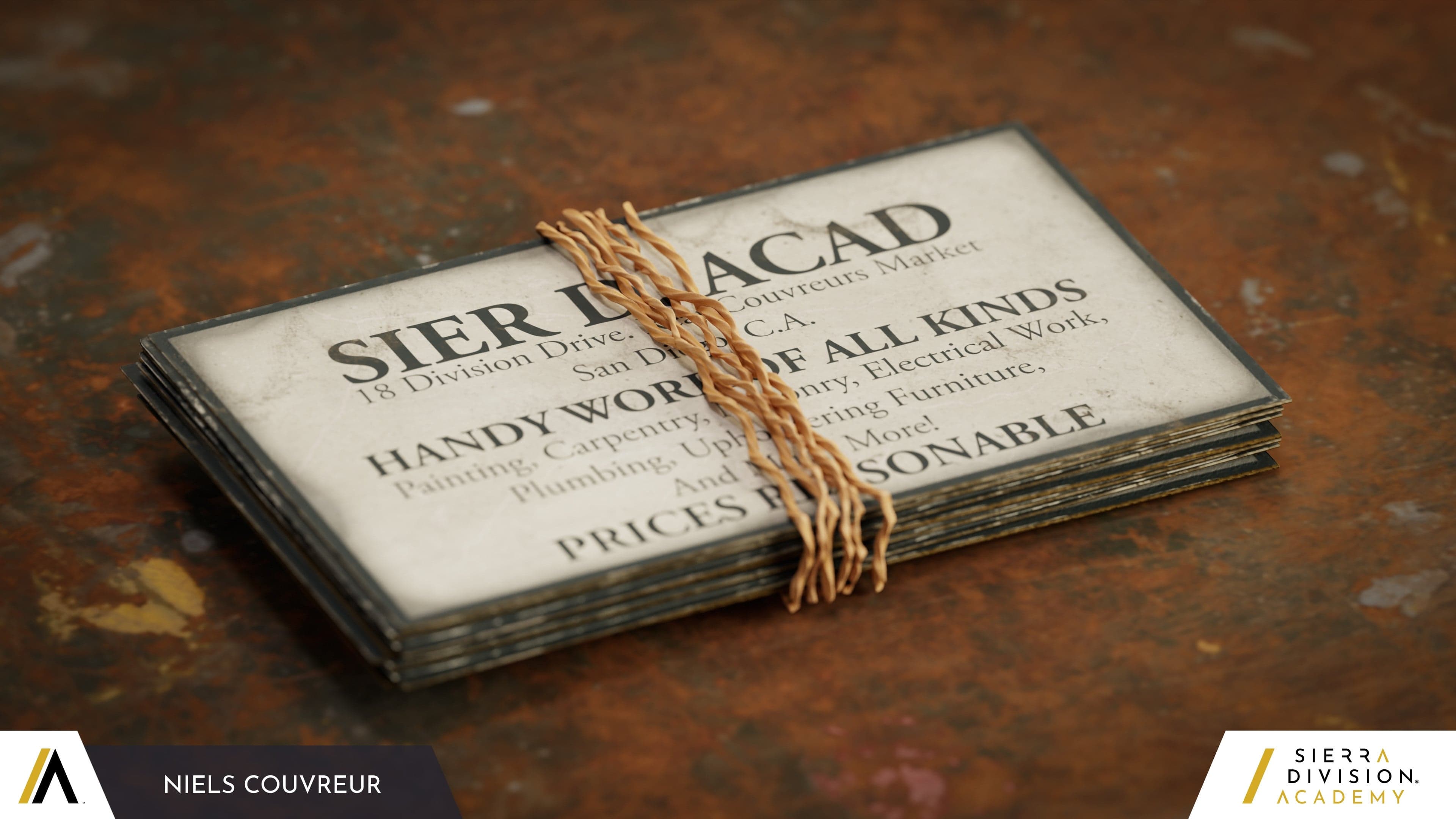 Creating Realistic Textures in Substance 3D Painter - Niels Couvreur — image 3