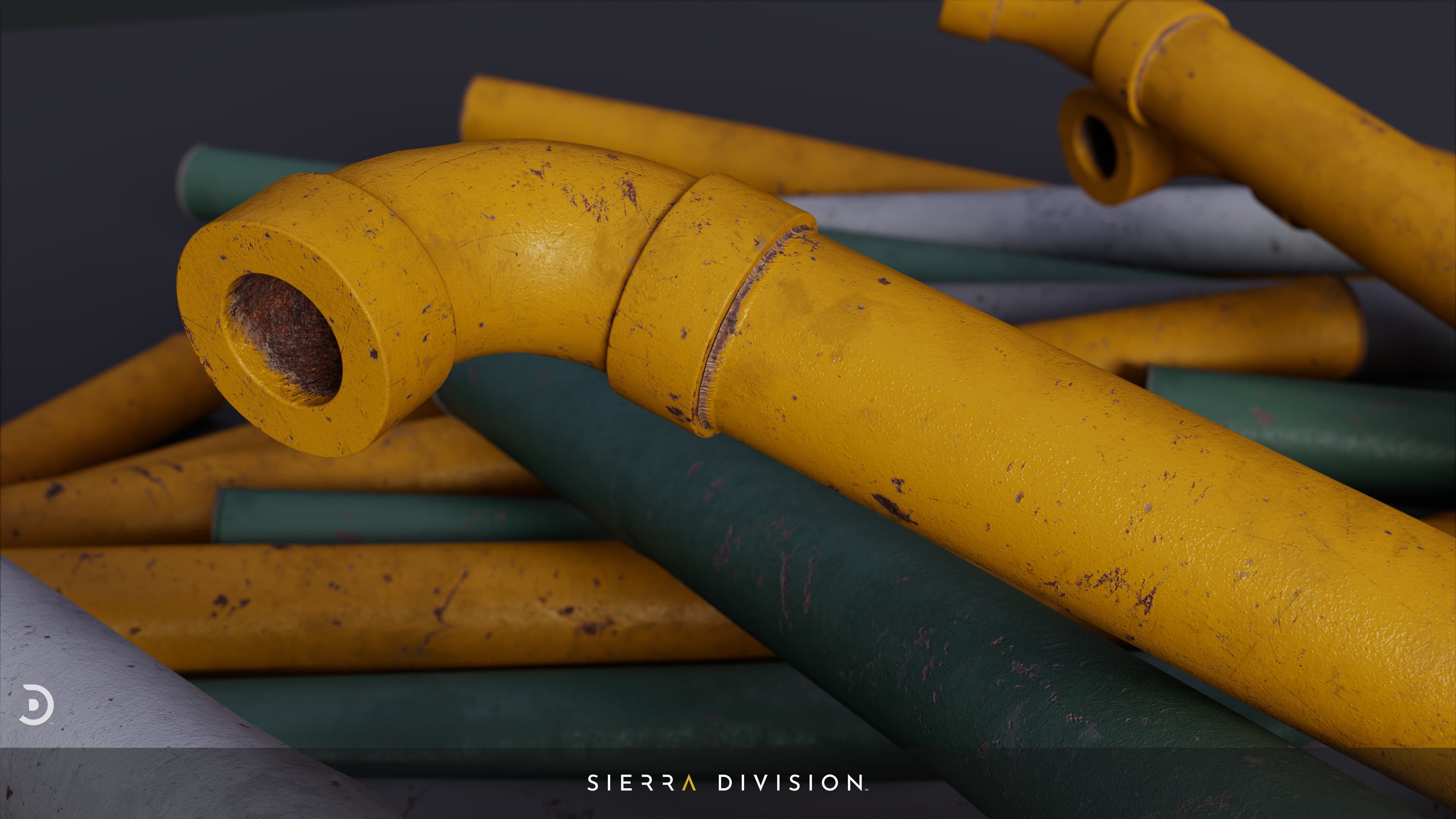 Industrial Oil Rig - Modular Pipes System — image 5