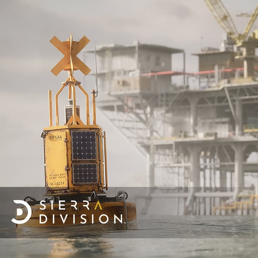 Industrial Sci-Fi and Modular Oil Rig