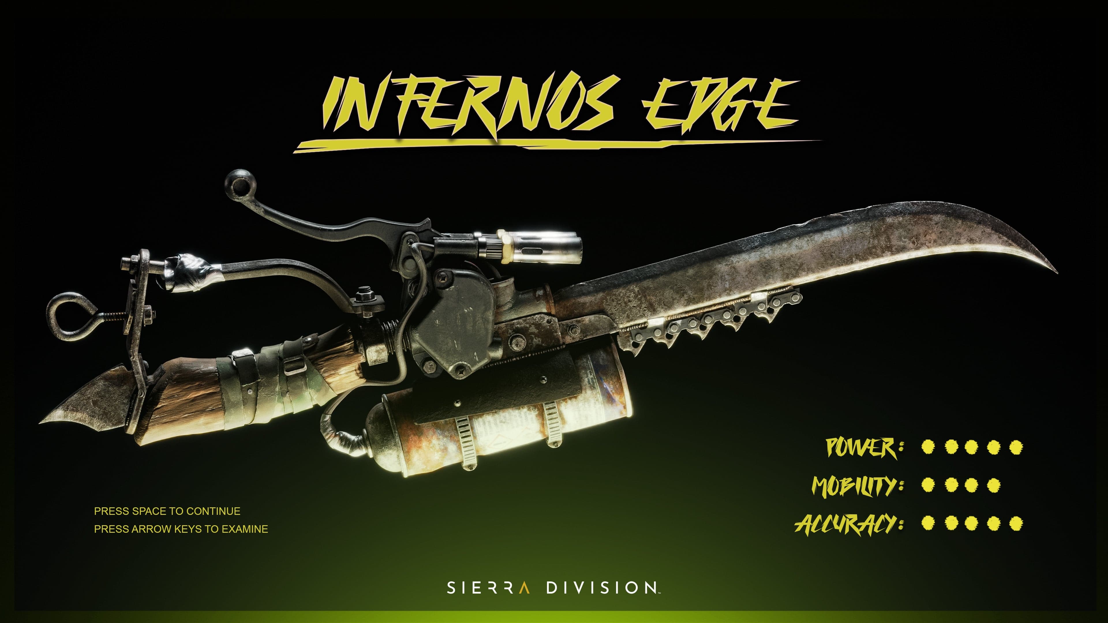 Melee Weapon - Inferno's Edge — image 4