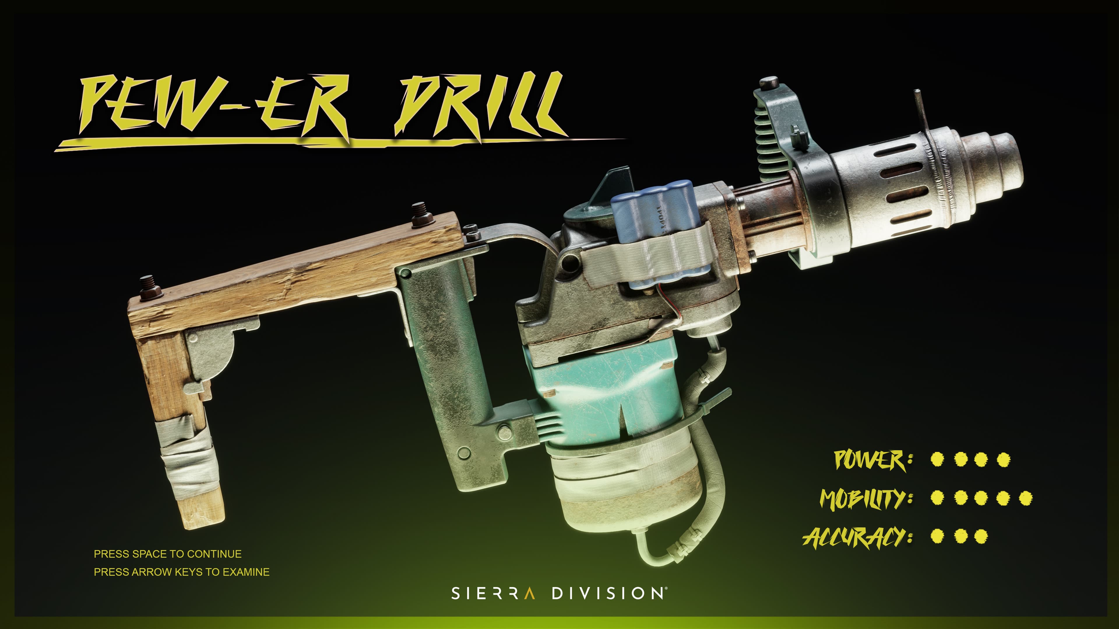 Projectile Weapon - Pewer Drill — image 3