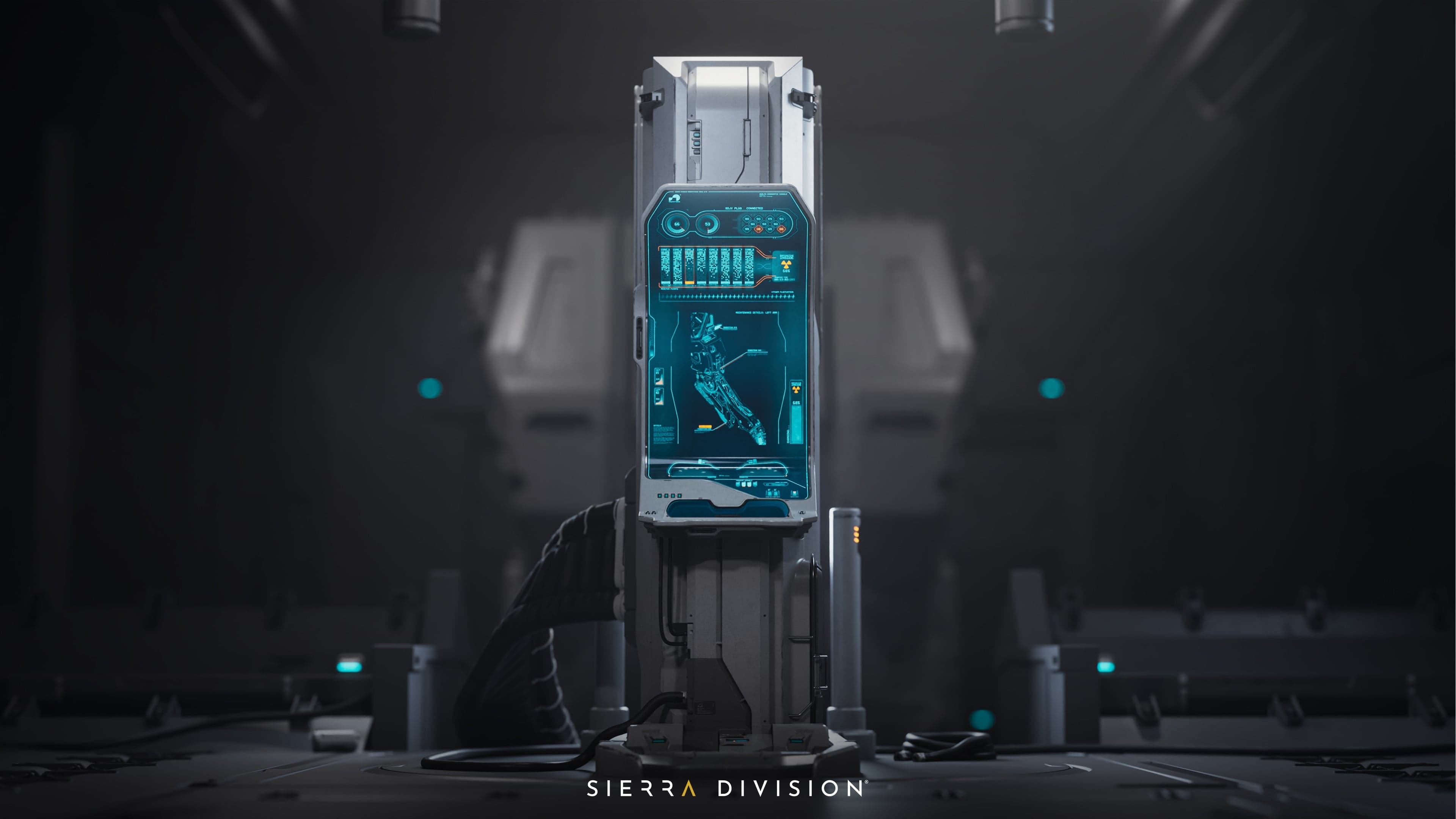 Sci-Fi - Mech Bay Control Console — image 4